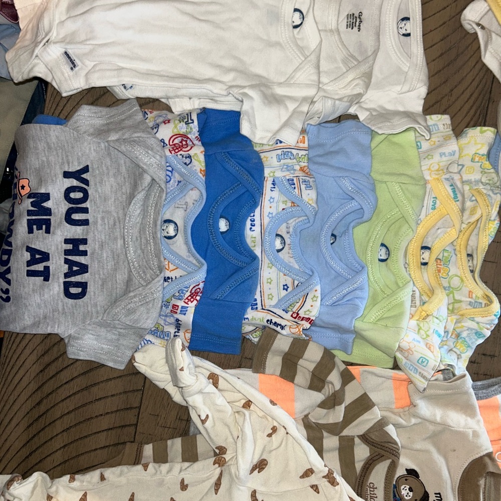 Gerber Kids Matching Sets - Blue, Green, Gray, White